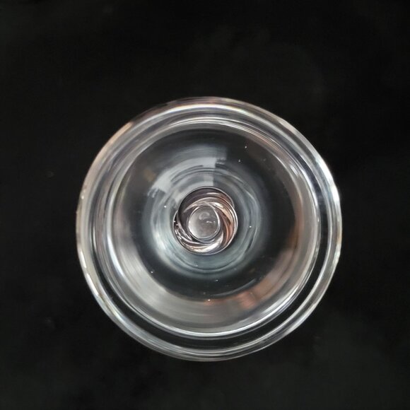 Vtg Holmegaard by Lütken "Vallo Kommune" High Life Wine /Drink /Champagne Glass - Picture 9 of 9